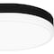 Quoizel Weldin Flush Mount Led Matte Black White WLN1611MBKW - alternate 2